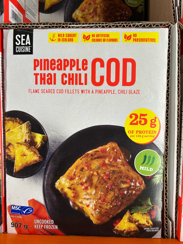 Sea Cuisine Pineapple Thai Cod - 1 x 907 Grams